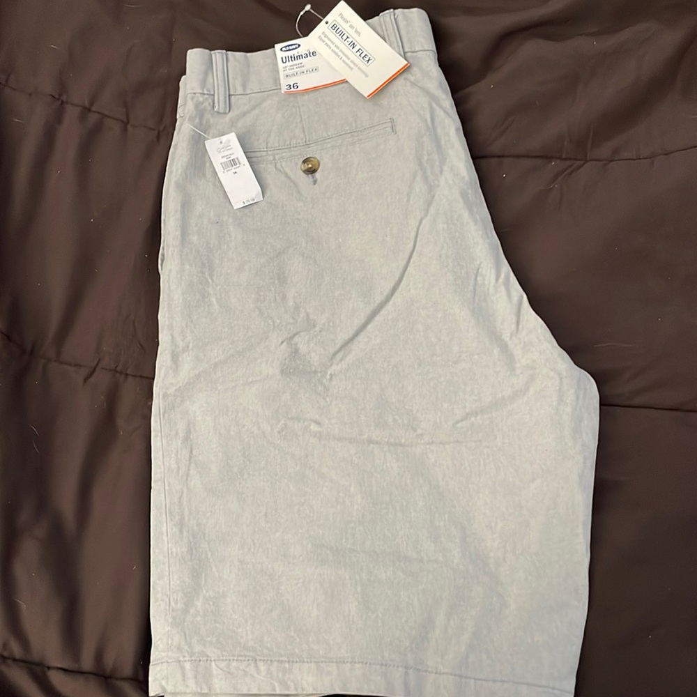 Grey shorts, new with tags
